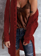 Knitwear New Hot Selling Long-Sleeved Cardigan Sweater Lace